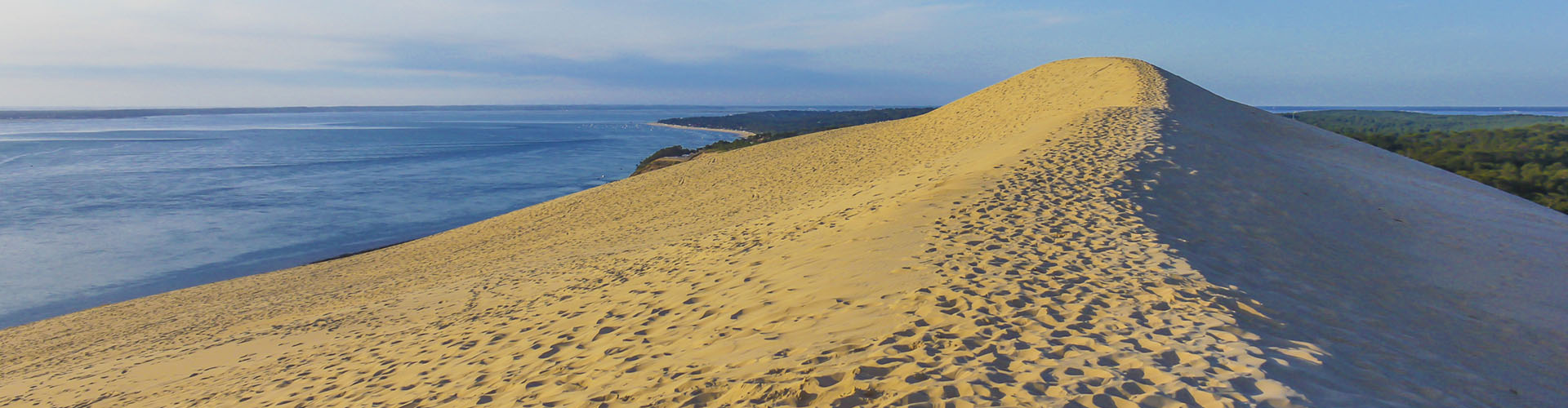 De Dune du Pilat aan de Baai van Arcachon